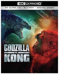 Godzilla vs Kong 4K Ultra HD combo pack