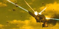GFW - Xilien fighters attacking Karyu