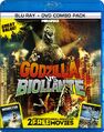 American Godzilla vs. Biollante / Monster / Mega Shark vs. Giant Octopus Blu-Ray Combo Pack Cover