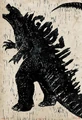 Godzilla 2014 A Monster No A God Poster