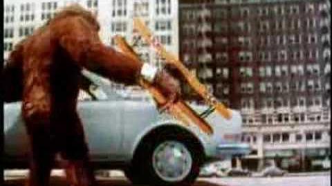 King Kong Volkswagen Commercial animated by David Allen