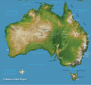 Map of Australia