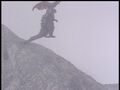 Rodan flies Godzilla to safety