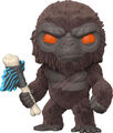 Flocked Kong with Battle Axe