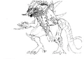 Concept Art - Godzilla 2000 Millennium - Orga 67.png (90 KB) Orga concept art