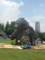 LegendaryGoji Statue In A Tokyo Park 4