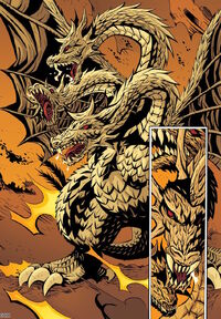 King Ghidorah Gtthm Gojipedia Fandom King Ghidorah Gtthm Gojipedia Fandom