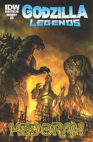 Godzilla legends cover 4 by chrisscalf-d4gsu2u