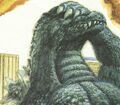 Godzilla facepalms