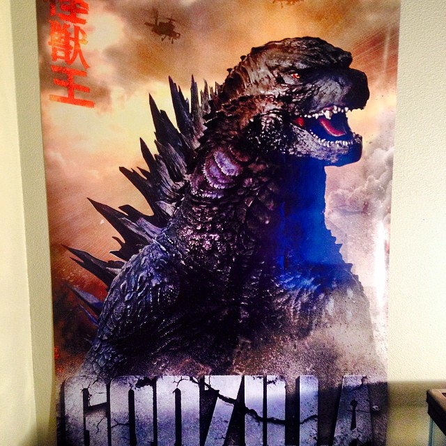 new godzilla poster