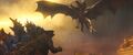 Godzilla king monsters ghidorah 10 by giuseppedirosso ddel2uj