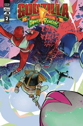 Godzilla vs. Mighty Morphin Power Rangers II Issue 2 Cover A