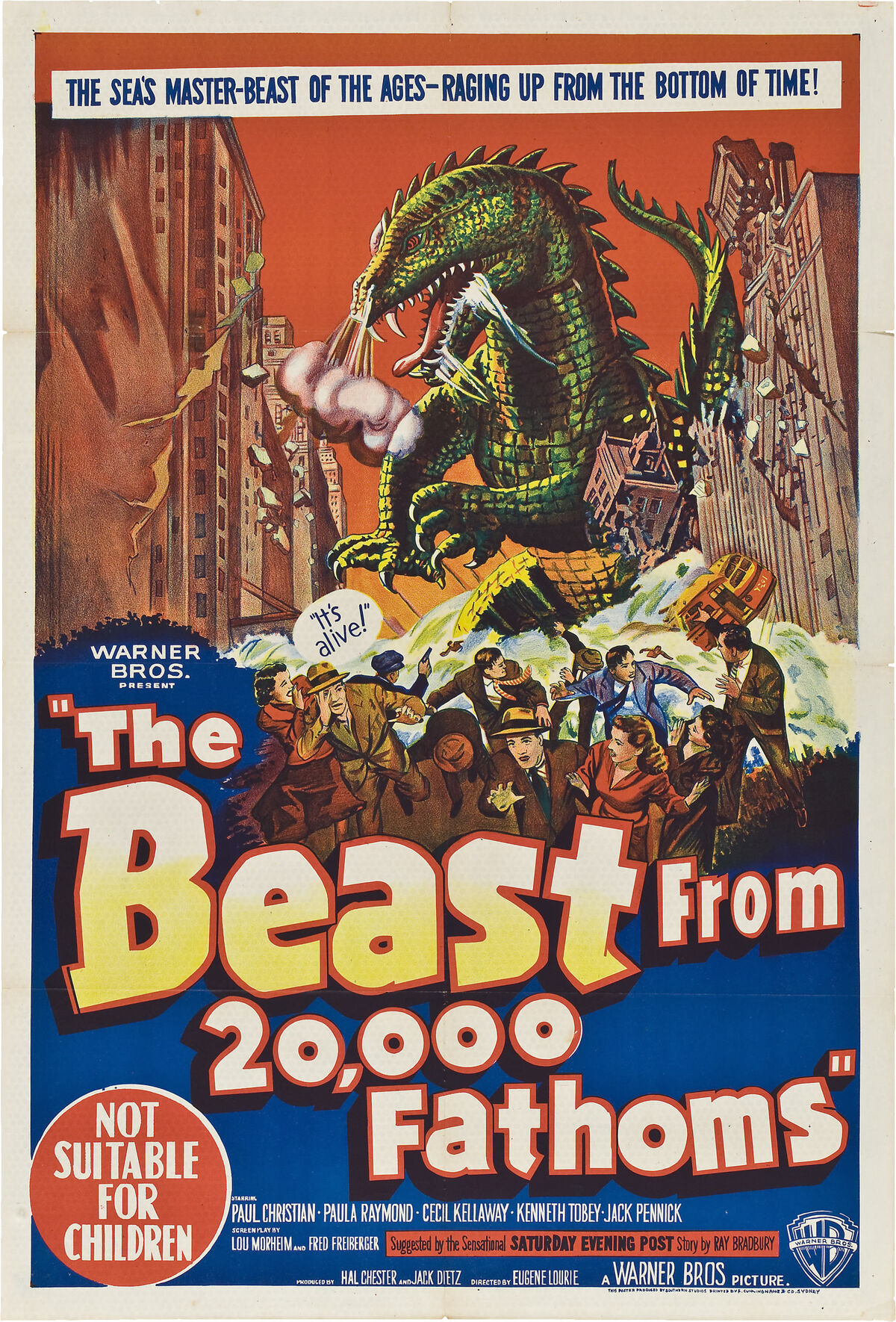 The Beast From 20 000 Fathoms 1953 film Gojipedia Fandom