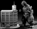 Zokei Kobo Godzilla 1954 with Clock Tower by Yuji Sakai (1997)