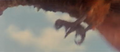 All Monsters Attack - Giant Condor flies in while in stock footage form 7