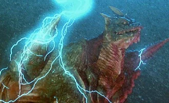 Dagahra as it is seen in Rebirth of Mothra II (click to enlarge)