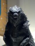 Godzilla concept statue