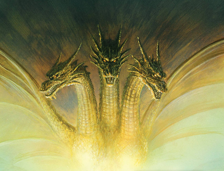 Гидора. Кинг Гидора. Шин Кинг Гидора. Гидора Годзилла 2. Shin Ghidorah 2019.