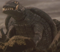 Gamera - 5 - vs Jiger - 15 - Gamera survived the flying Jiger