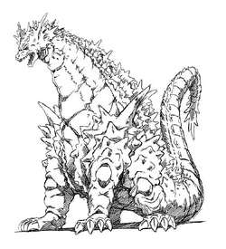 Godzilla vs. SpaceGodzilla - Gallery | Gojipedia | Fandom