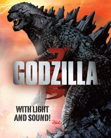 godzilla toy with light and sound