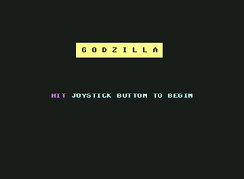GodzillaCommodore64TitleScreen