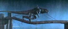 Zilla auf brooklyn bridge