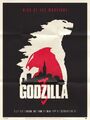Godzilla 2014 Home Video Poster