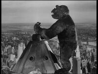 King Kong 1933-Kong on top of the Empire State