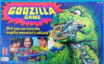 Godzilla game mattel