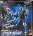A diecast figure of FinalGigan by Bandai Japan