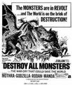 American Destroy All Monsters Poster