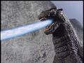 Godzilla fires his ray