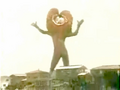 Greenman - Monsters - Baringa taunting Greenman in giant form