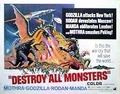 Alternate American Destroy All Monsters Poster