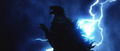 Godzilla X MechaGodzilla - Godzilla Being Struck By Lightning