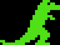 Commodore 64 Godzilla Sprite