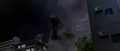 Godzilla vs. Megaguirus - Godzilla attacks Nakanoshima, Osaka 1
