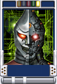 Jet Jaguar card from Godzilla: Trading Battle