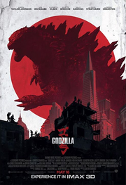 Godzilla 2014 IMAX Poster