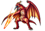 Fire Rodan in Monster Strike