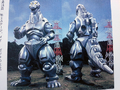 Mechagodzilla front and back