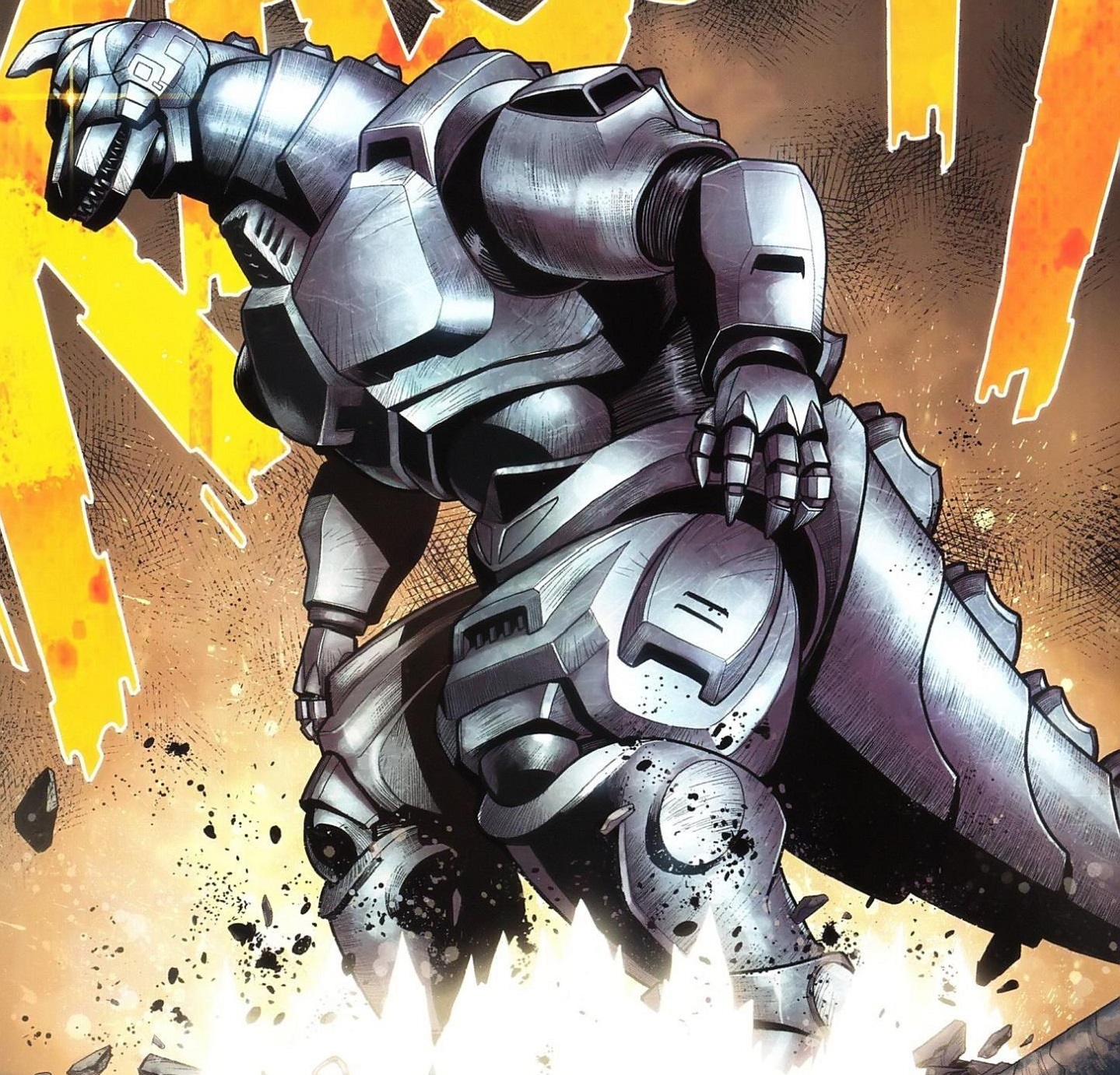 Godzilla game details Hedorah, Jet Jaguar, and Mechagodzilla