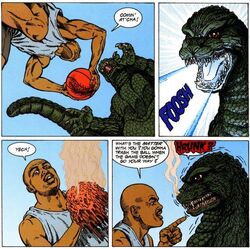 Godzilla vs. Charles Barkley Gojipedia Fandom