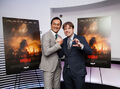 Ken Watanabe and Gareth Edwards