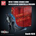 New York Comic-Con exclusive Godzilla 2014 figure by Bandai