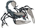 Concept art for the Nightmare scorpion