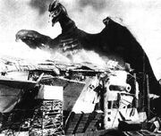 Rodan-fliegendes monster von osaka