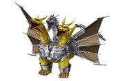 Mecha-King Ghidorah Battle Line