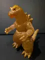 Gigabrain Godzilla 1962 Gold Glitter Vinyl Figure